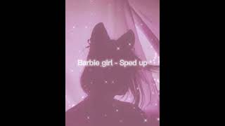 ♥︎Aqua - Barbie girl♥︎ (Sped up) Resimi