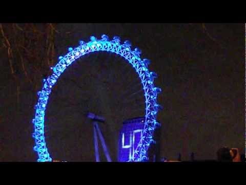 London firework's countdown 2013