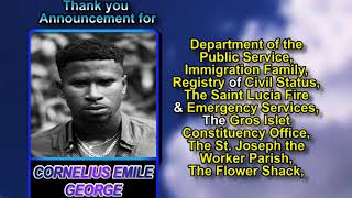 Cornelius George thank you