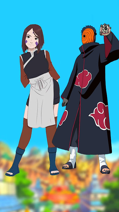 Obito vs rin | who is strong? #naruto #obito #narutoshippuden #youtubeshorts #shorts