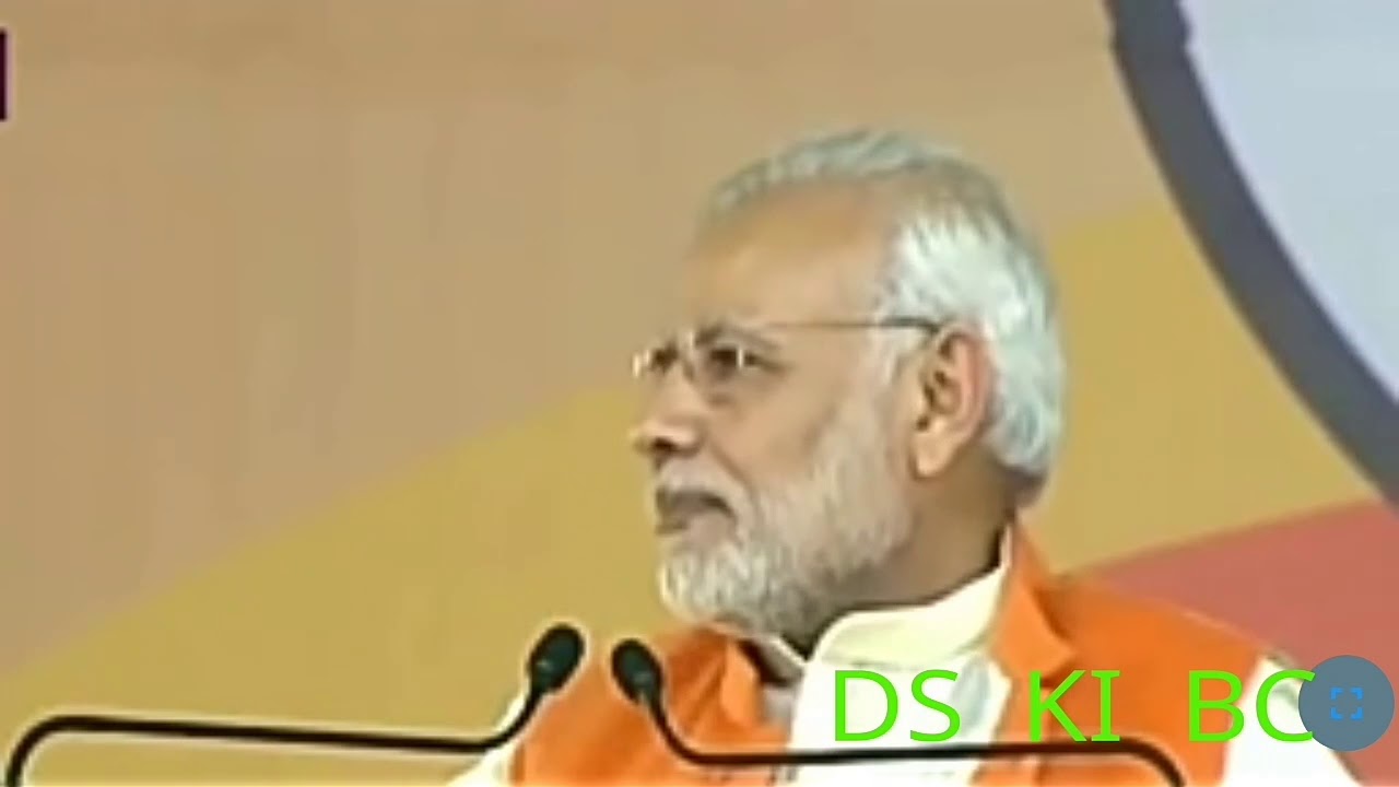 Modi funny speech on demonetisation of black maan wali ladies