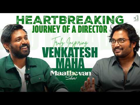 “Slept in a BUS STAND for six months" | The Maathevan Show ft. Venkatesh Maha | Rao Bahadur | MPower