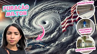 Thumbnail for FURACÃO MILTON SE APROXIMA, COMO ESTÁ A PREPARAÇÃO DA VIZINHANÇA | WALMART FECHADO