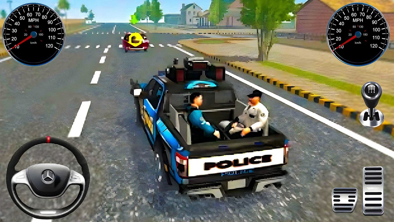 Police Car Chase Police Car Simulator – US Police Truck Driving Games 3D - Android GamePlay