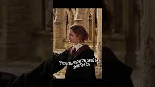 Oh No I Cant Kill You But My Buddy Can harrypotter hermione potterhead hogwarts roadto100subs