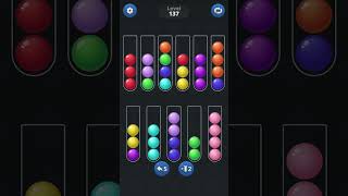 Ball Sort by Infinite Joy: Levels 136, 137, 138