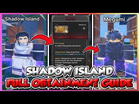 Jujutsu Zero How To Go In Shadow Island, How To Get ??? Ticket Fast + Full Guide! (CODES)