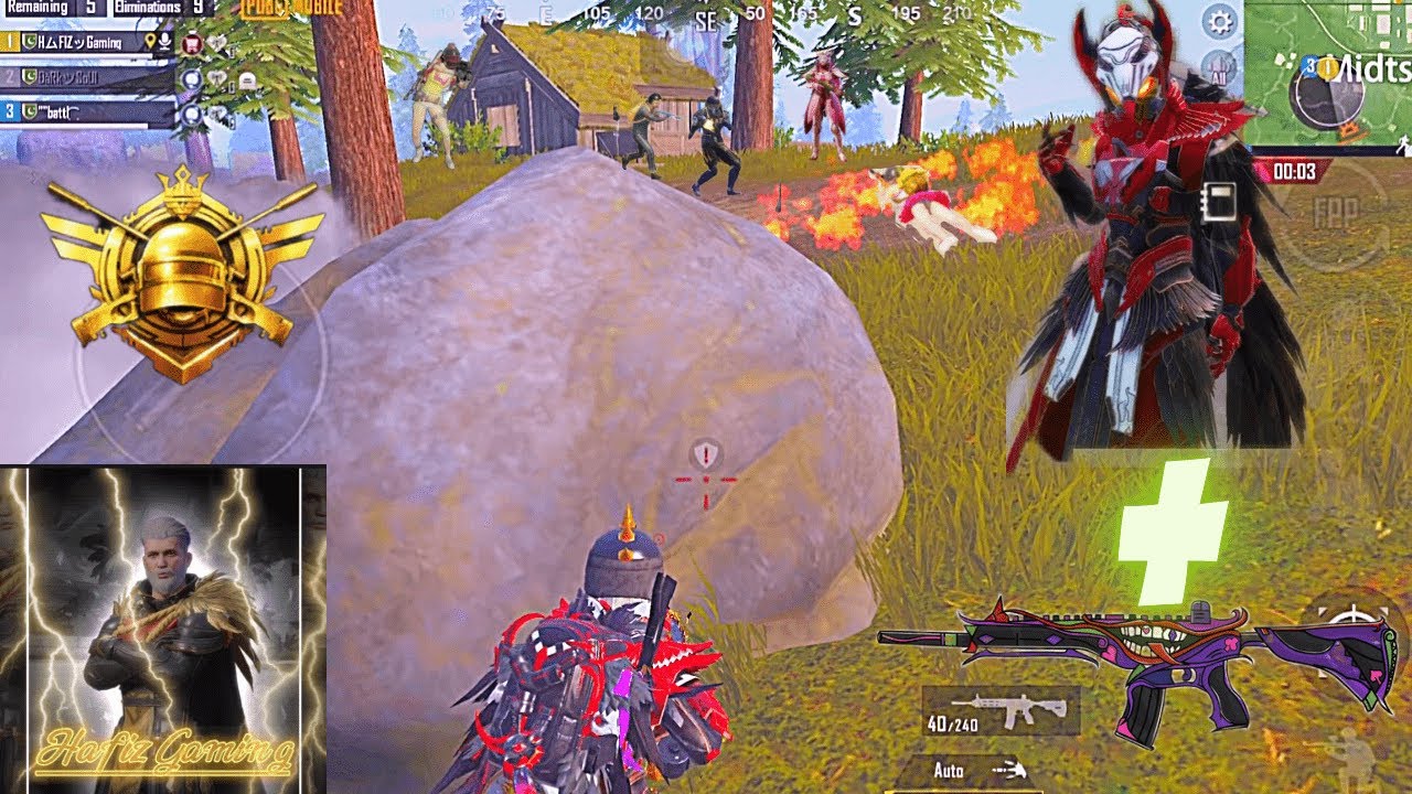 X-SUIT Gameplay | PUBG Mobile Gameplay | Blood Raven + M4 FOOL Gameplay