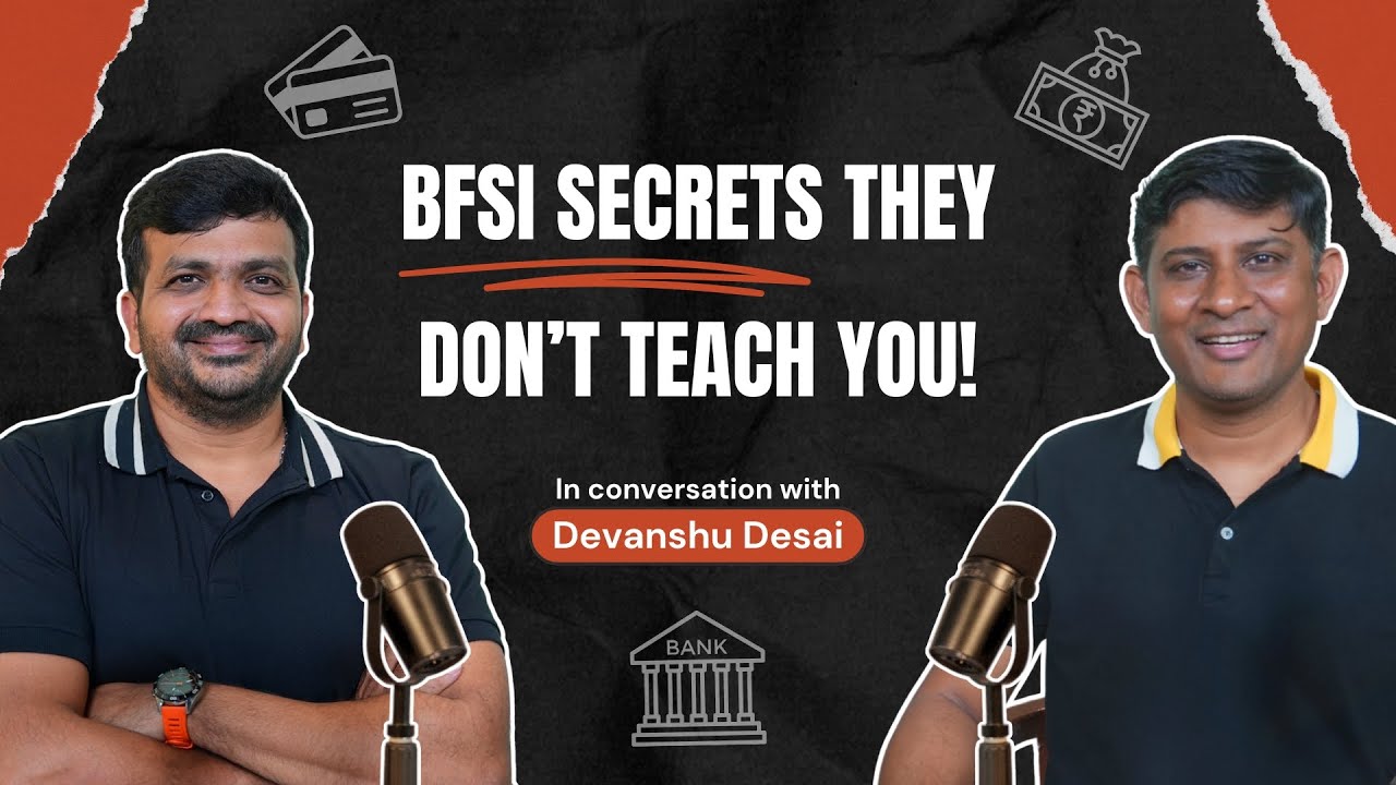 All About Marketing Podcast I BFSI Secrets They Don’t Teach You! In conversation with Devanshu Desai