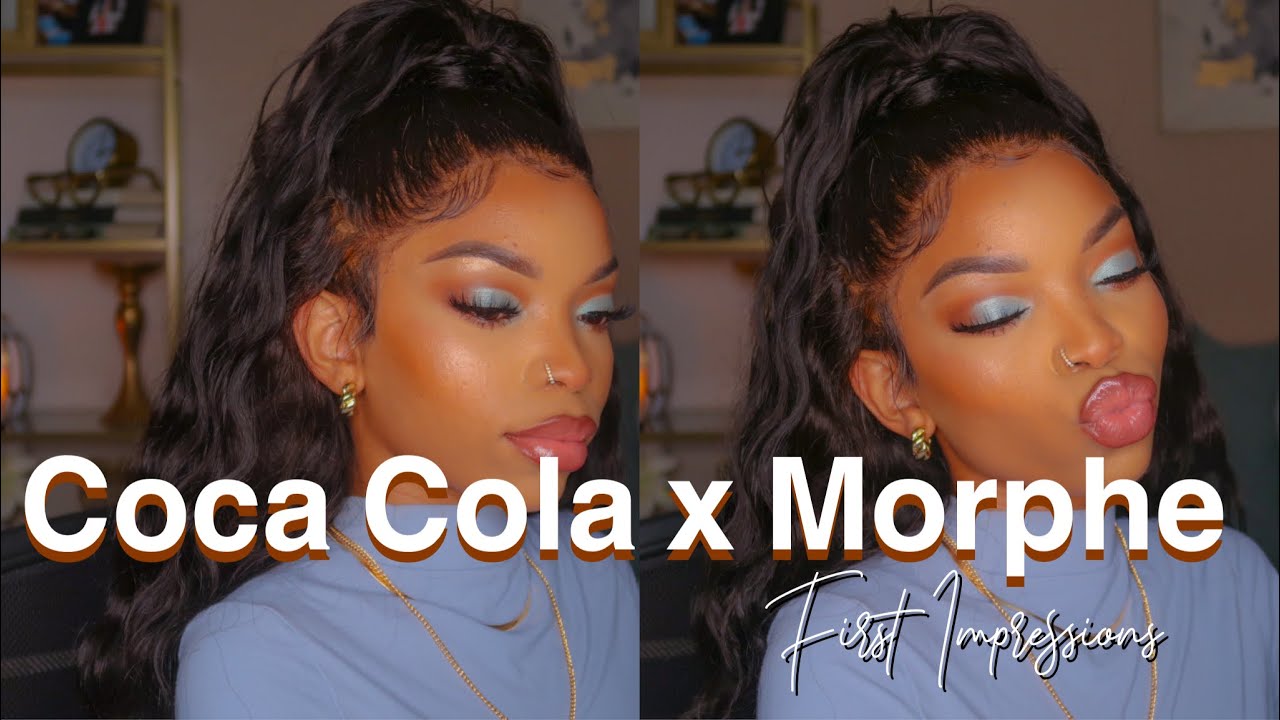 GRWM USING MORPHE X COCA COLA 1971 UNITY PALETTE FIRST IMPRESSION! OMG SHOOK!!