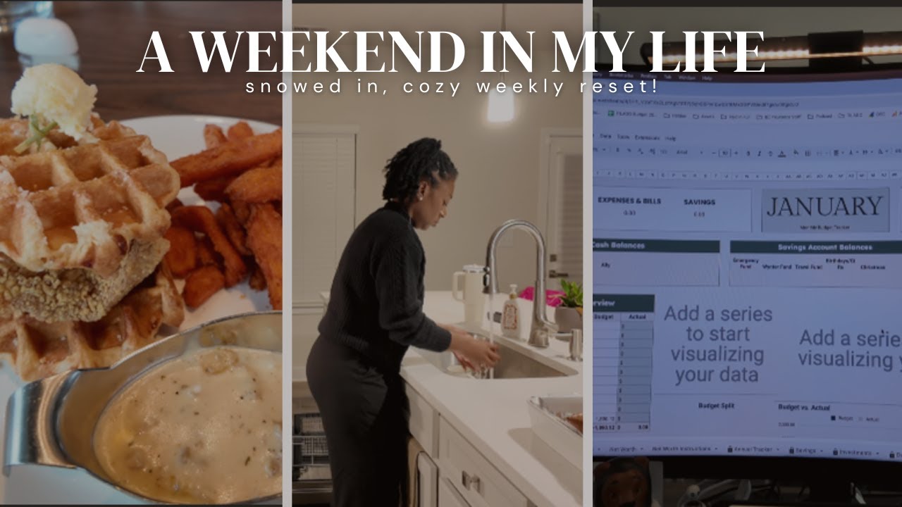 Видеоблог выходного дня | Снег в Северной Каролине + Семейный вечер игр + Еженедельная перезагруз...