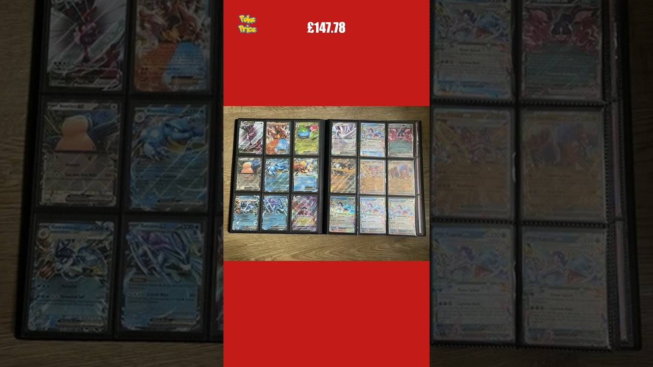 🔥 Rare Pokemon card Large bundle English Ex/xma sold for £147.78 😳 