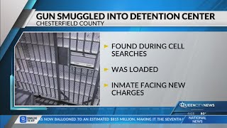Loaded handgun found during cell searches at Chesterfield County Detention Center