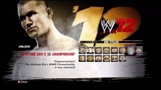 WWE 12 - ALL Unlockables in Game!