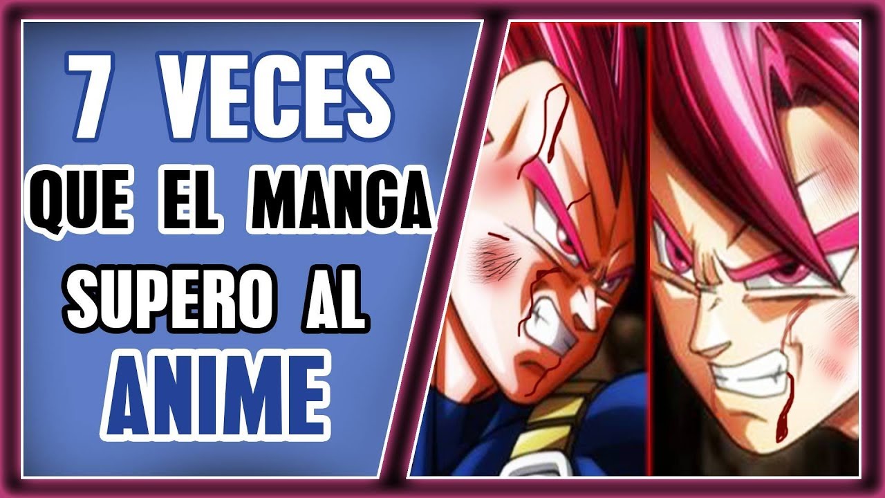 LAS 7 COSAS QUE EL MANGA HIZO MEJOR QUE EL ANIME | DRAGON BALL SUPER | ANZU361
