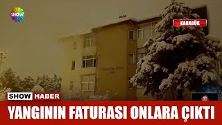 Yangının Faturası Onlara Çıktı
