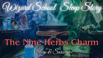 The Nine Herbs Charm🌿| Wizard School Sleep Story | Immersive Sleep Meditation & Healing