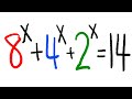 homemade triple exponential equation
