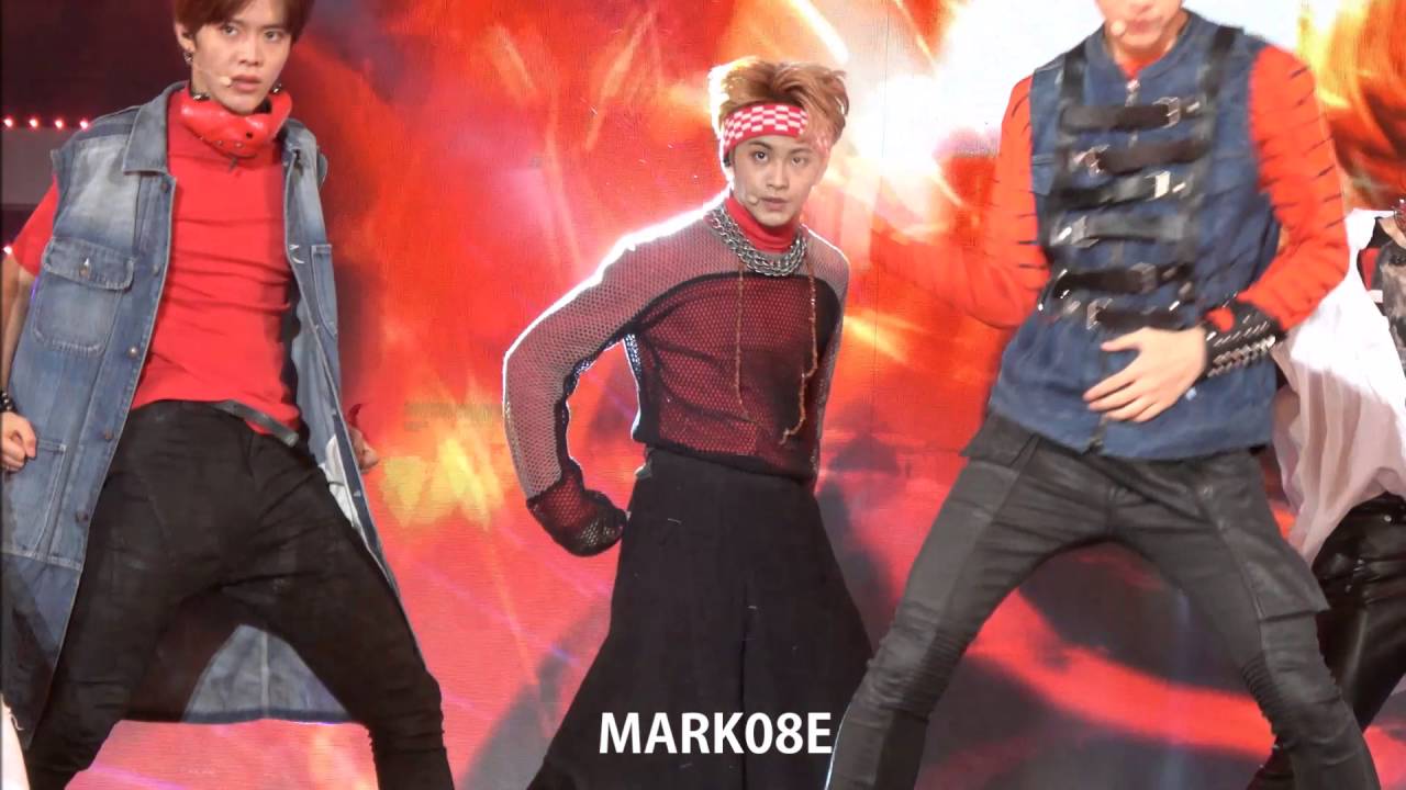 161006 AMN 빅콘서트 소방차 Fire Truck 본무대 MARK 마크 - YouTube