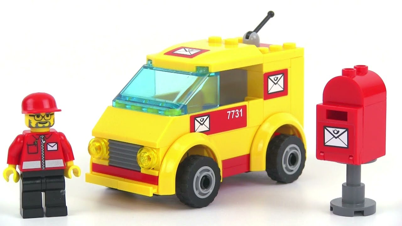 🔄 LEGO City Mail Van Review! 7731 re upload