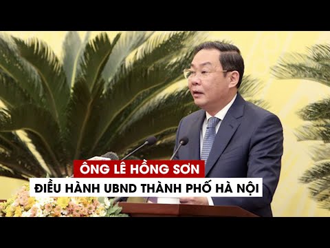 Video Ông Lê Hồng Sơn điều hành hoạt động UBND thành phố Hà... - youtube