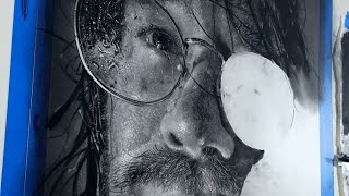 Famous Photorealismtimelapse (125 hours)"I'm So Happy For You"  by Dylan Eakin #Charcoal #art #Photorealism Net Worth