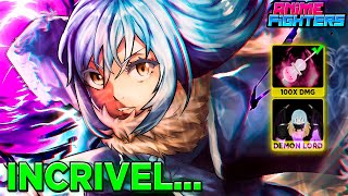 CHEGOU RIMURU DEMON! O MELHOR UPDATE DO ANIME FIGHTERS! (e eu ja zerei)