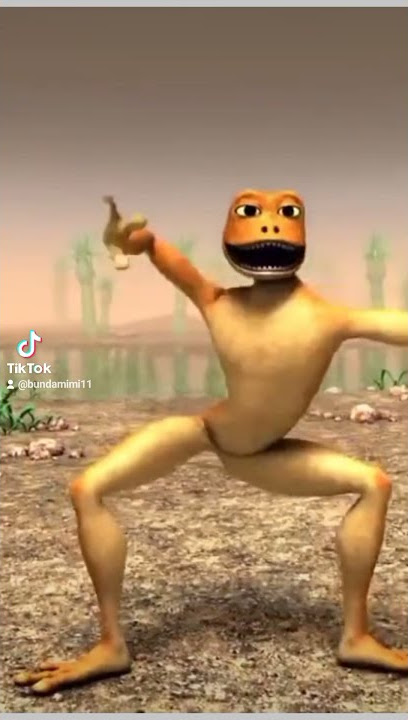 frog dance. katak menari