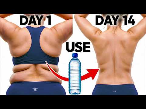 Smooth Your Back Rolls With Just A Water Bottle