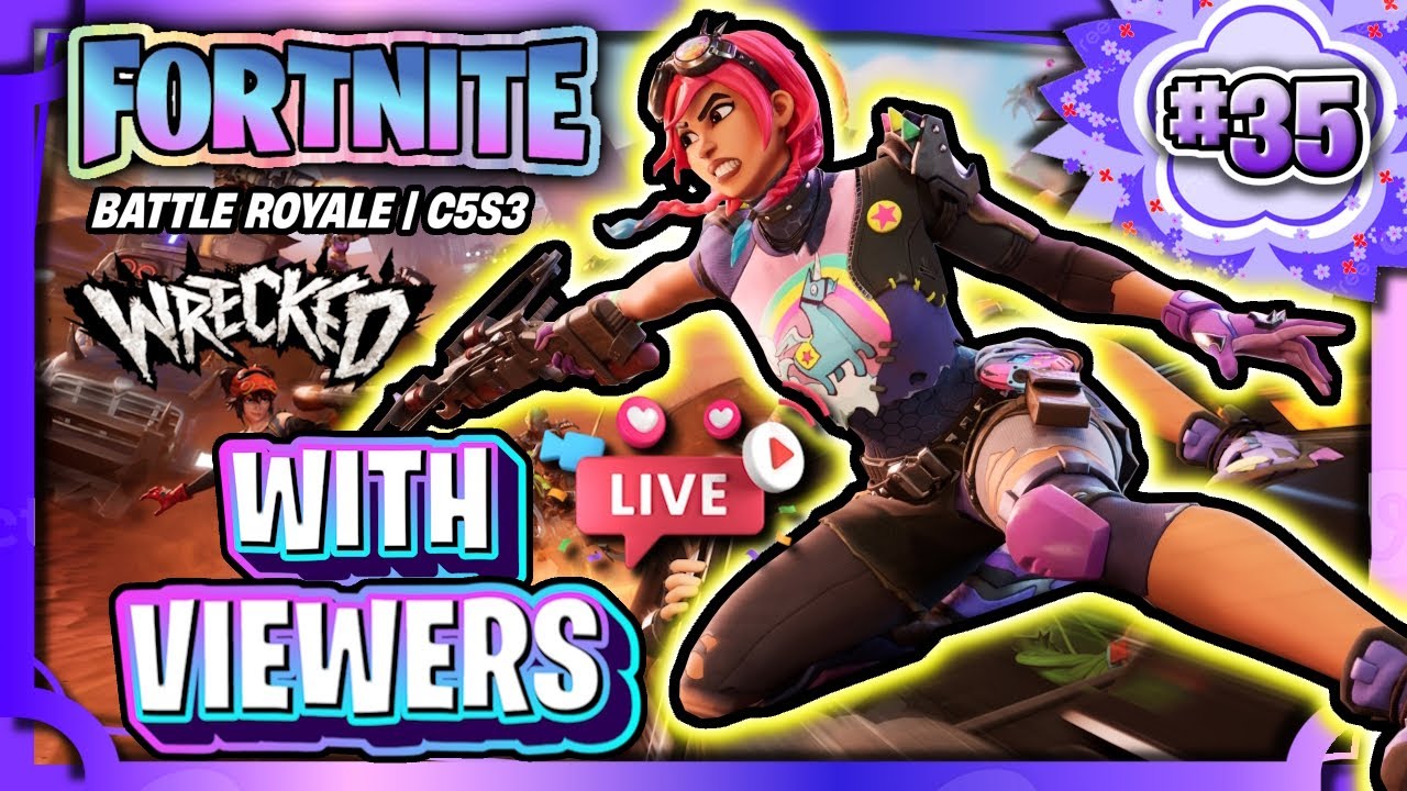 Fortnite Battle Royale Chapter 5 Season 3: Wrecked Live Stream with ...