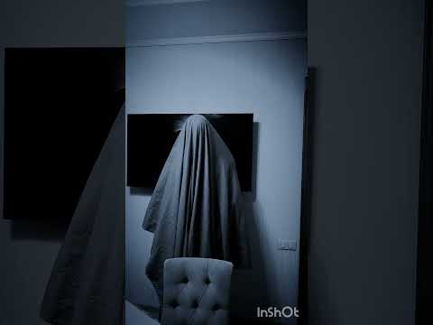 Как он вылез из телевизора? 😱👻 #страшилки #призрак #хоррор #мистика #ужасы #бабайка #момо