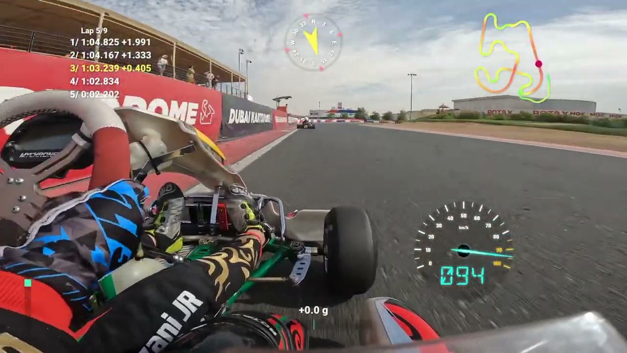 Practice in Dubai Kartdrome and I was on fire 🔥🔥🔥 overtaking action watch till the end