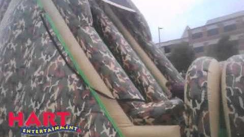 Boot Camp Obstacle Course Inflatable