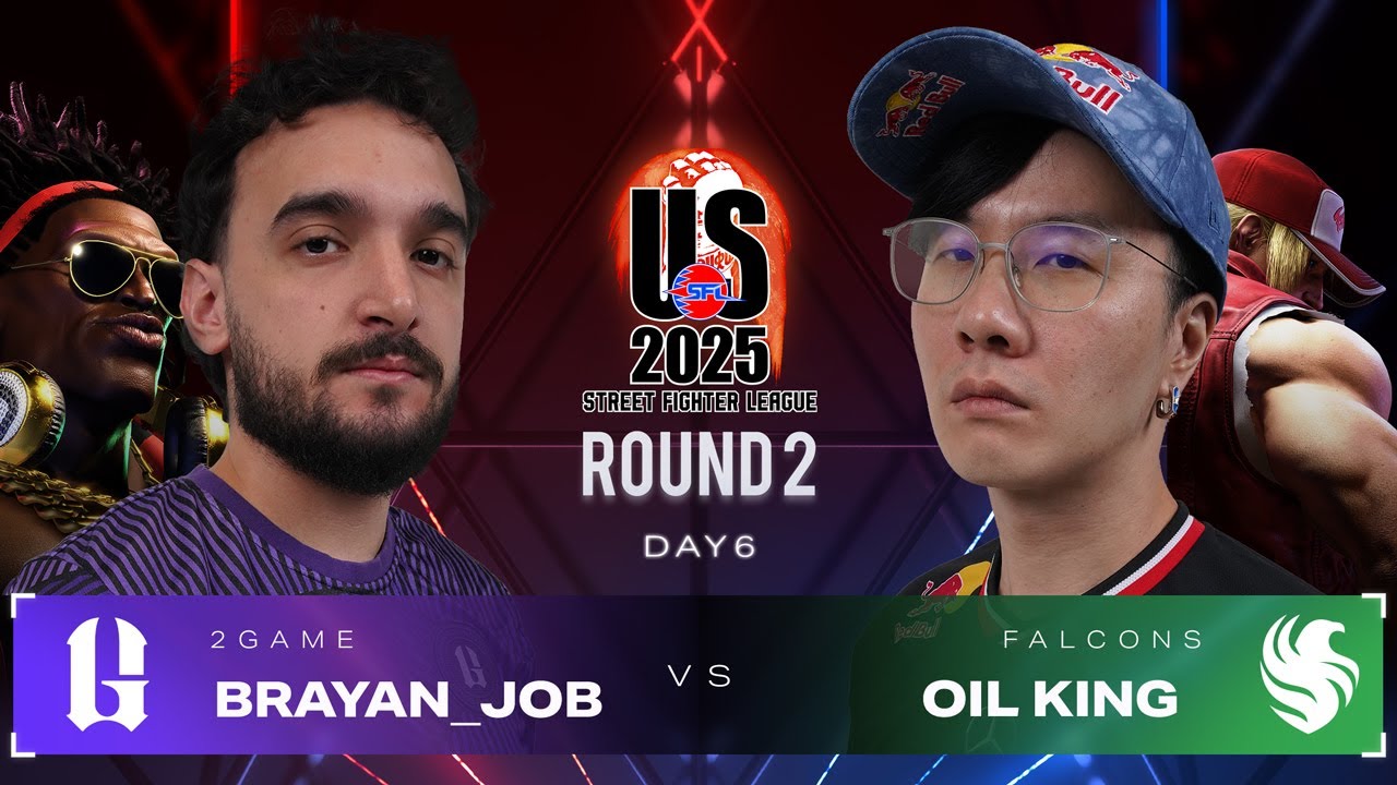 Brayan_Job (Dee Jay) vs. Oil King (Terry) - Falcons vs. 2Game - Street Fighter League US 2025 Day 6
