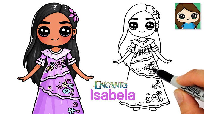 How to Draw Disney Encanto Characters Easy Cute - YouTube