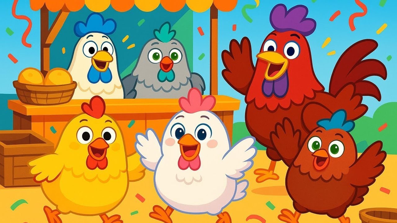 Anghingò 🐔 filastrocca cantata per bambini