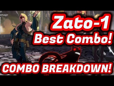 How to do Zato's Best Combo! Guide! Guilty Gear Strive Zato Combo Setup Advanced Tutorial Breakdown