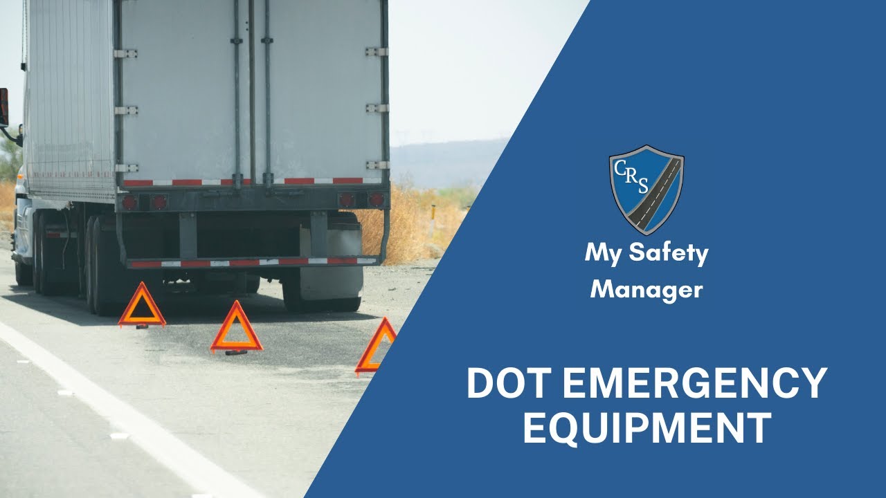 DOT Emergency Equipment