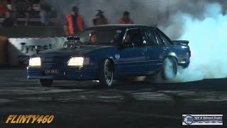 Blown Vk Commodore On Bail Tearing It Up At Gazzanats Wa