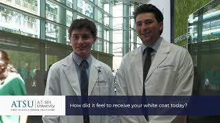 ATSU-ASDOH Doctor of Dental Medicine White Coat Ceremony Brock Horgesheimer and Max Staheli