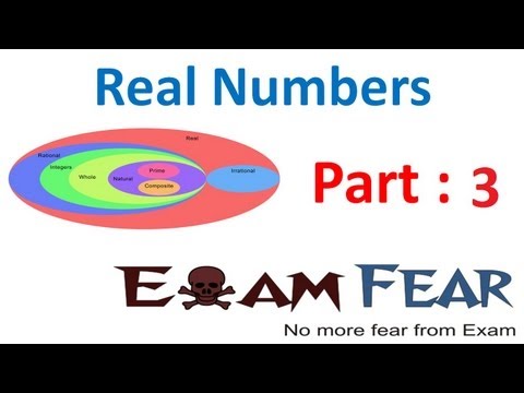 Maths Real Numbers part 3 (HCF using Euclid division lemma) CBSE class 10 Mathematics X