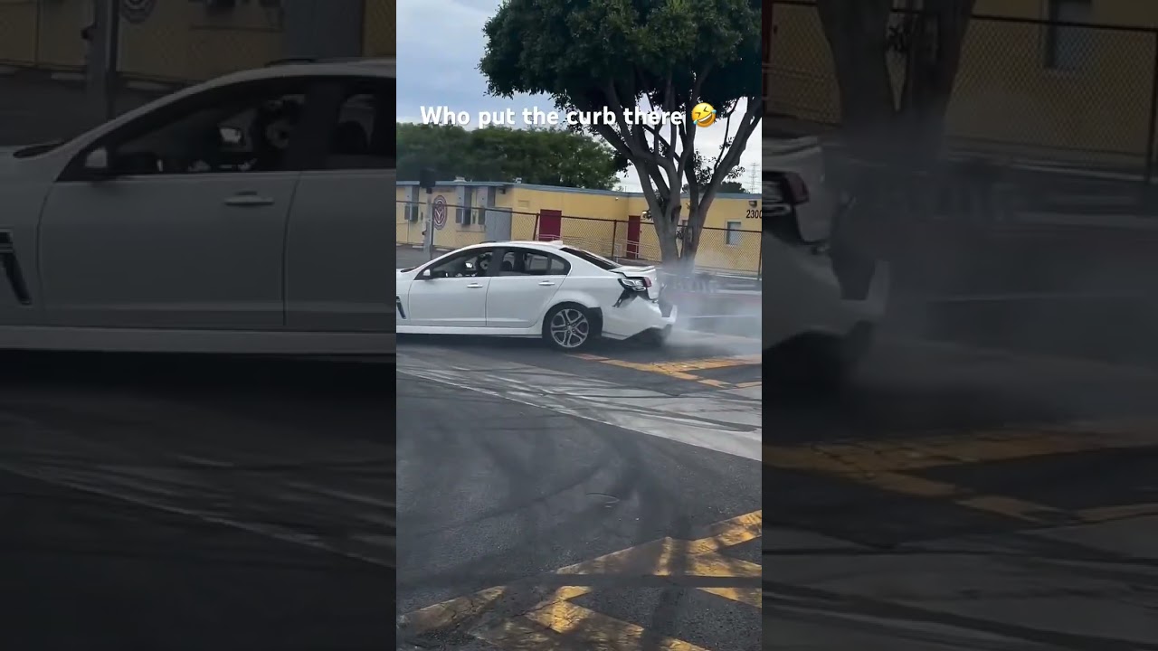 Who Put the Curb right there 🤣🤣 