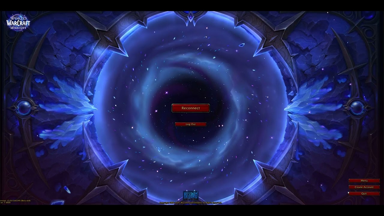 World of Warcraft - Midnight Beta Login Screen!