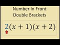 Expand Double Brackets With Number In Front