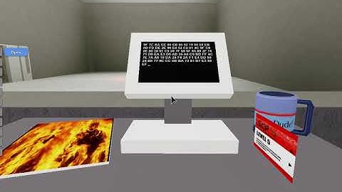 Roblox Site-61   the flaming guy  (Scp-457)