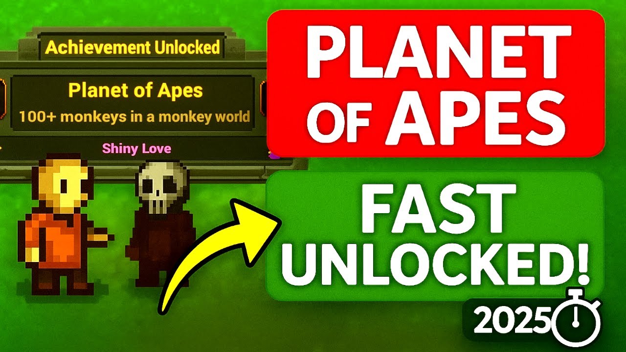 How to Unlock OF APES Achievement in WorldBox Fast &