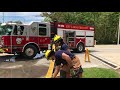 FIRST DAY ON THE JOB HYDRANT TRAINING FOR NEW MEMBER OF KEY LARGO FIRE DEPARTMENT AT STATION 25.