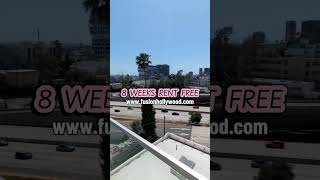 least now in the heart of Hollywood to receive eight weeks rent free! #apartmenttour #losangeles