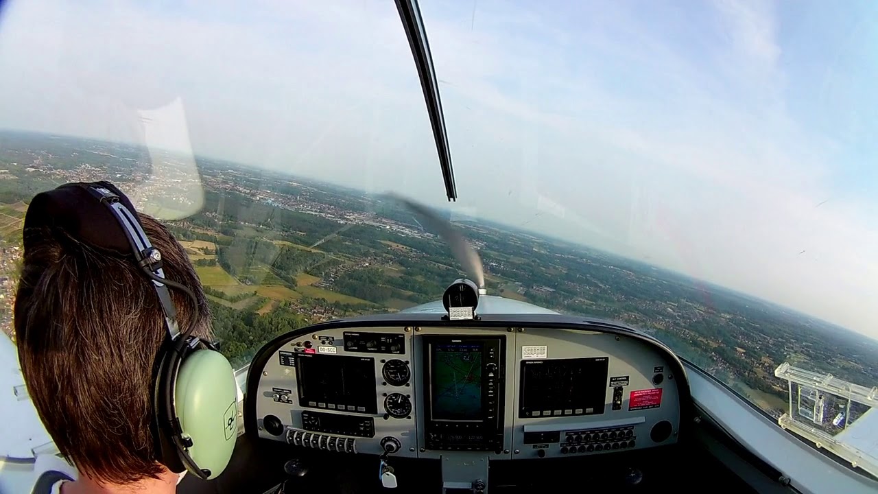 SportCruiser navigation flight from Brasschaat Airfield EBBT