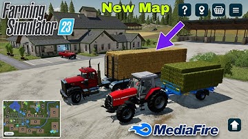 Fs23 mods - Mini Bale Autoload 2 Trailer |  Goldcrest Valley Map 